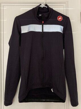 Castelli black jersey jacket NEVER USED